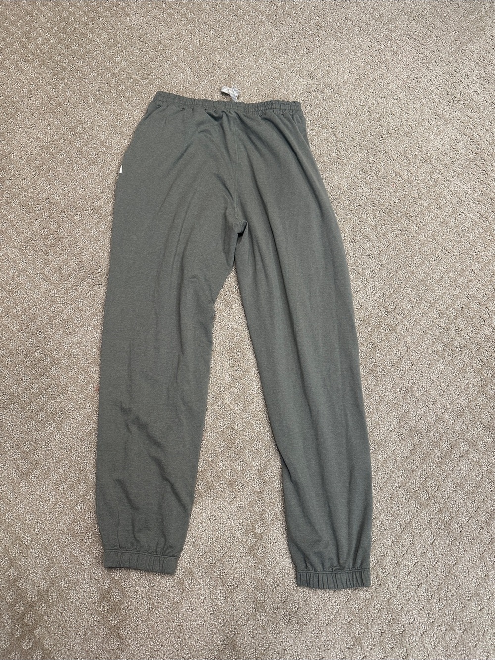 Vuori Gray Olive Fleece Joggers